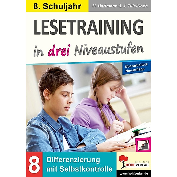 Lesetraining in drei Niveaustufen / Klasse 8, Horst Hartmann, Jürgen Tille-Koch