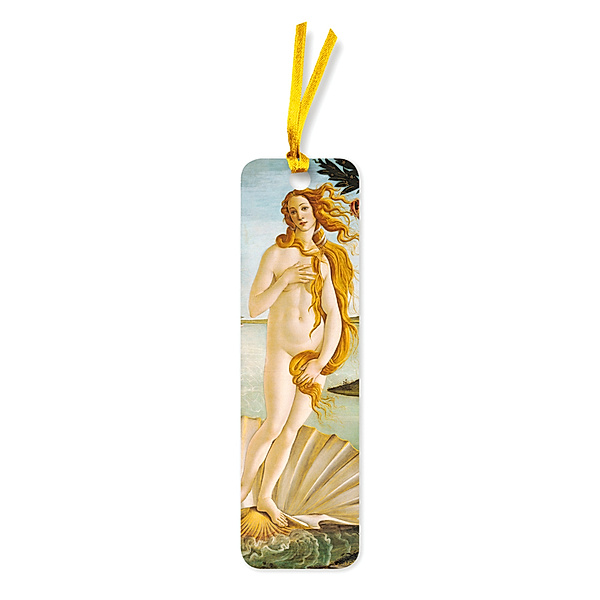 LeseZeichen - 10er-Verpackungseinheit Lesezeichen: Sandro Botticelli, Die Geburt der Venus, Flame Tree Publishing