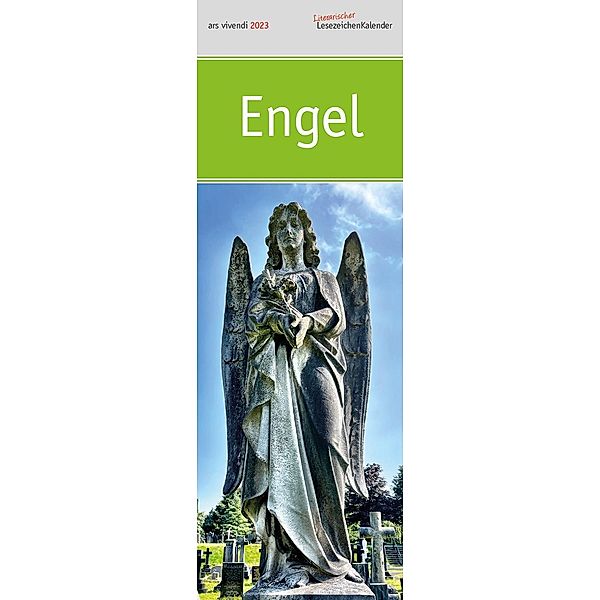 Lesezeichenkalender Engel 2023, ars vivendi Verlag