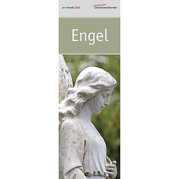 Lesezeichenkalender Engel 2024, Vivendi Ars