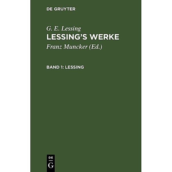 Lessing, G. E. Lessing