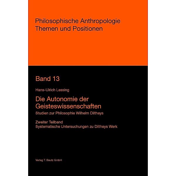 Lessing, H: Autonomie der Geisteswissenschaften, Hans-Ulrich Lessing