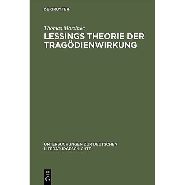 Lessings Theorie der Tragödienwirkung, Thomas Martinec
