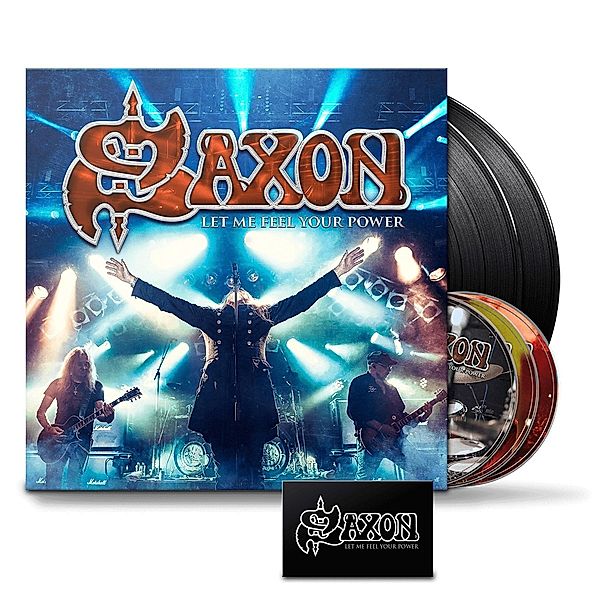 Let Me Feel Your Power (Limited Edition, 2 LPs + 2 CDs), Saxon