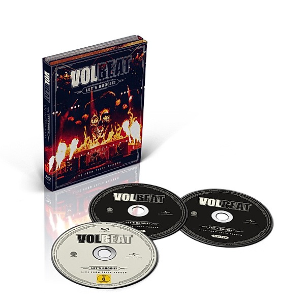Let's Boogie! Live From Telia Parken (2 CDs + Blu-ray), Volbeat