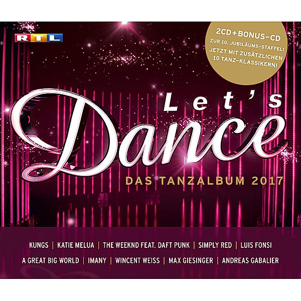 Let's Dance - Das Tanzalbum 2017 (2 CDs inkl. Bonus-CD), Various