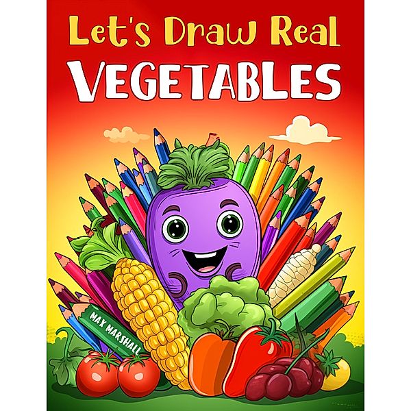 Let's Draw Real Vegetables, Max Marshall