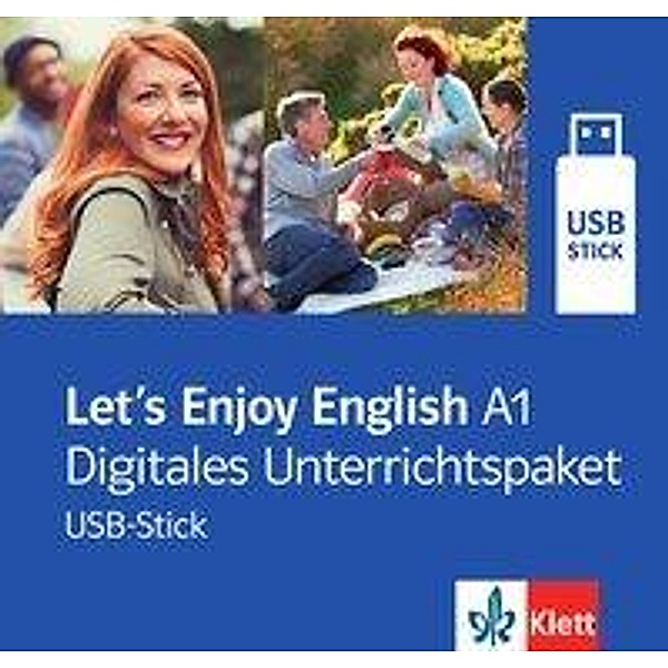 Let's Enjoy English A1 (A1.1+A1.2) digital USB-Stick