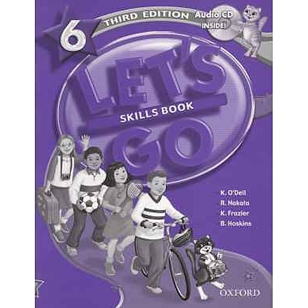 Let's Go 6 Skills Book, mit CD, Karen Frazier