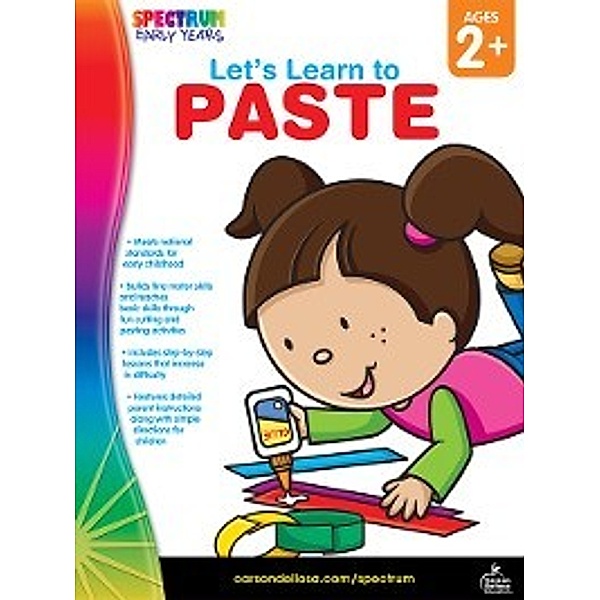 Let's Learn: Let's Learn to Paste, Grades Toddler - PK, Spectrum