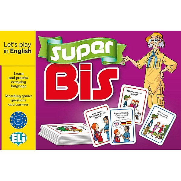 Klett Sprachen, Klett Sprachen GmbH Let's play in English - Super Bis (Spiel)
