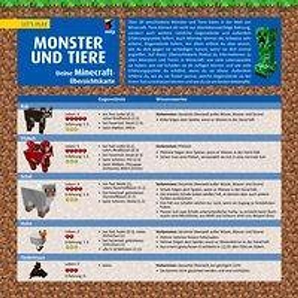 Let´s Play MINECRAFT: Monster und Tiere. Übersichtskarte, Daniel Braun