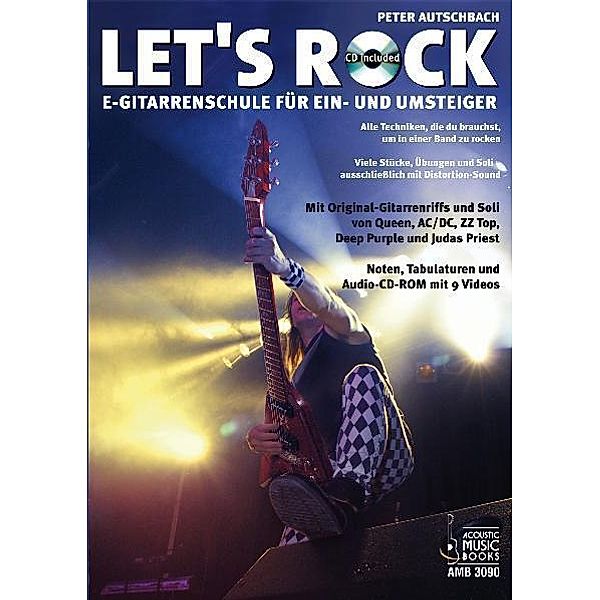 Let's Rock, m. 1 Audio-CD, Peter Autschbach