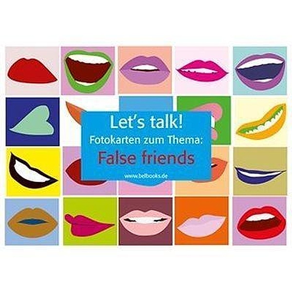 Let's Talk! Fotokarten False friends - Let's Talk! Flashcards False Friends