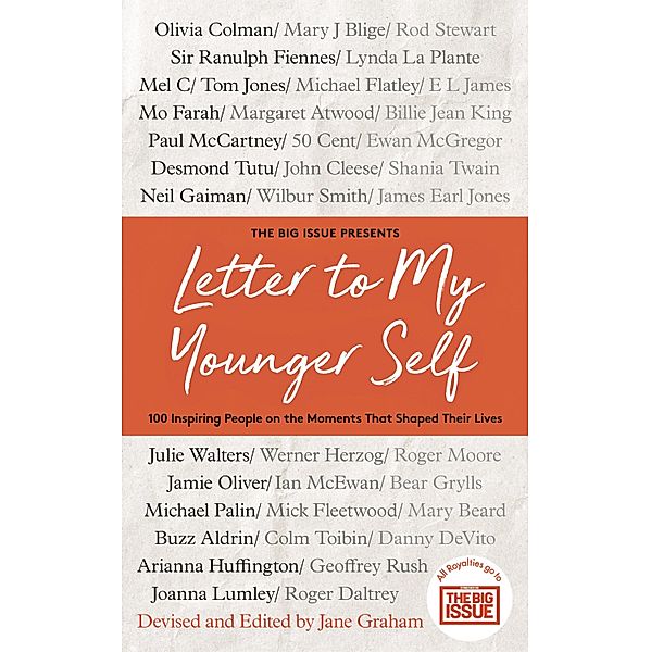 Letter To My Younger Self, Jane Graham, The Big Issue