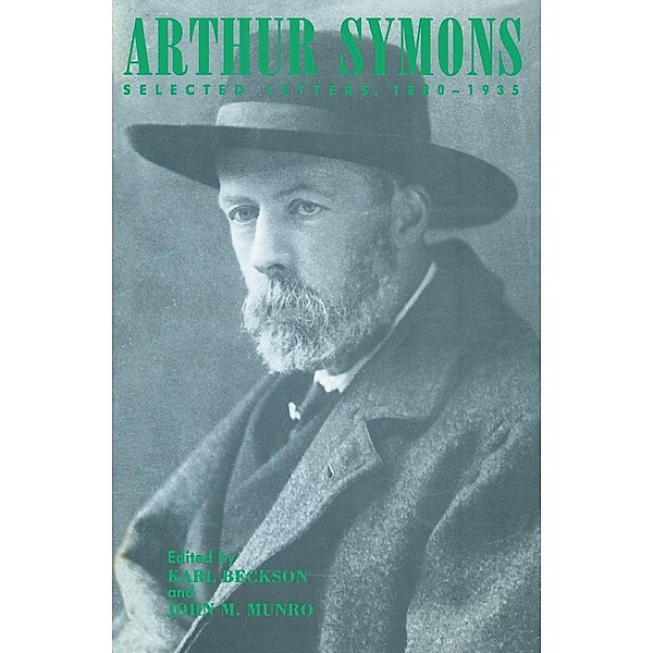 Letters, Arthur Symons