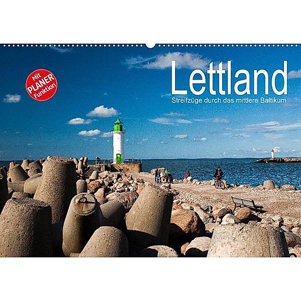 Lettland - Streifzüge durch das mittlere Baltikum (Wandkalender 2023 DIN A2 quer), Christian Hallweger