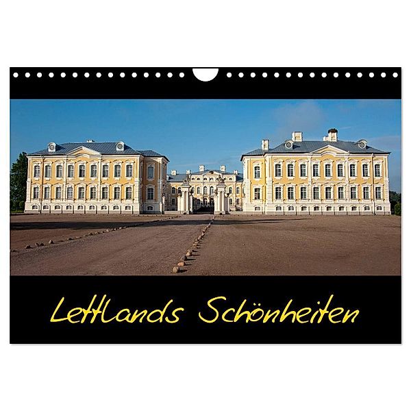 Lettlands Schönheiten (Wandkalender 2024 DIN A4 quer), CALVENDO Monatskalender, Calvendo