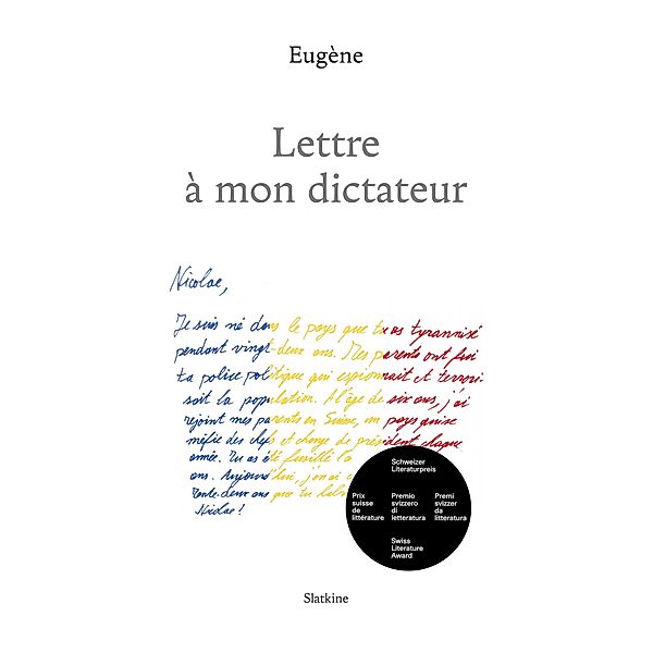 Lettre à mon dictateur, Eugène