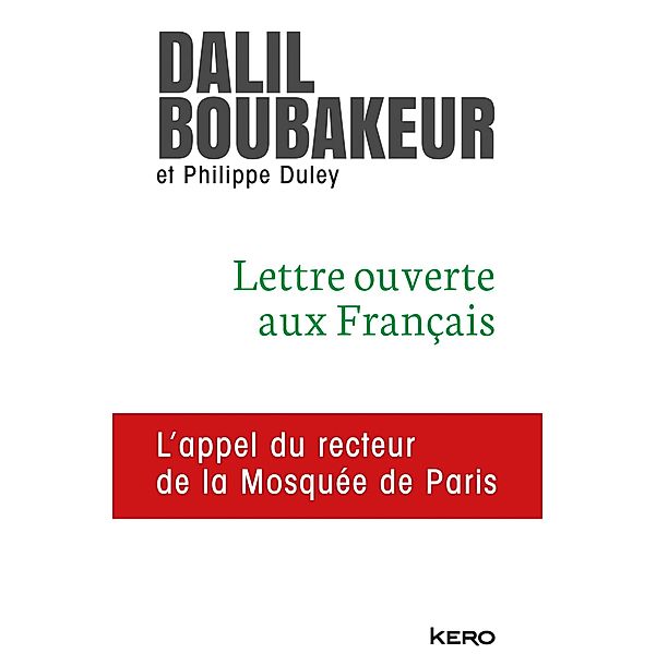Lettre ouverte aux Français, Dalil Boubaker