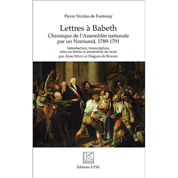 Lettres a Babeth / Hors-collection, Pierre Nicolas de Fontenay