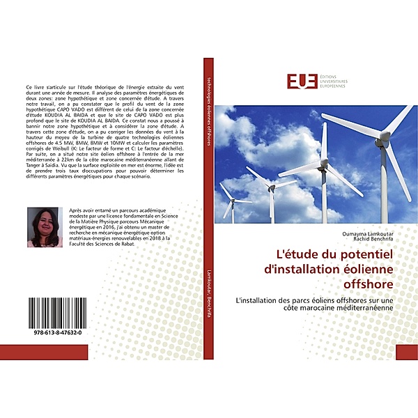 L'étude du potentiel d'installation éolienne offshore, Oumayma Lamkoutar, Rachid Benchrifa