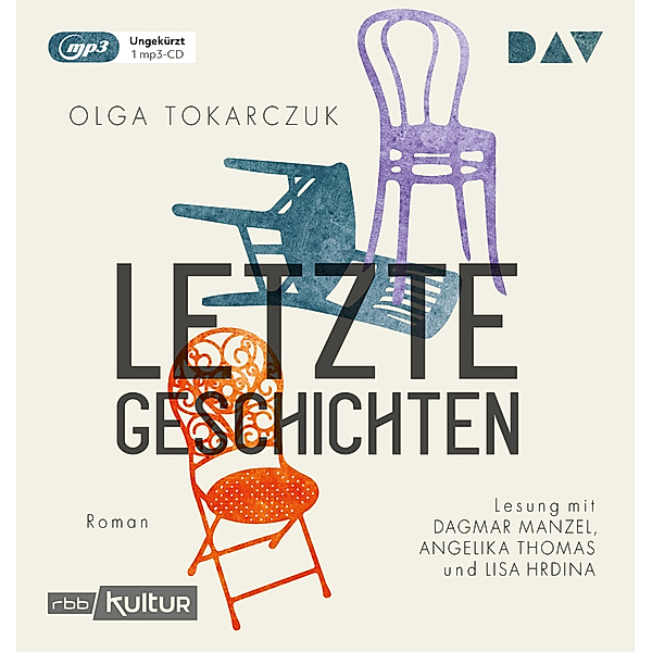 Letzte Geschichten,1 Audio-CD, 1 MP3, Olga Tokarczuk