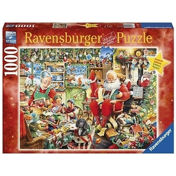 Letzte Weihnachtsvorbereitungen (Puzzle)