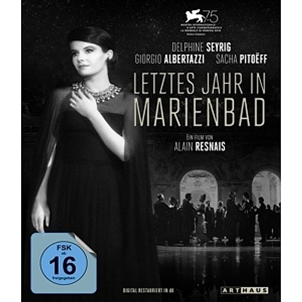 Letztes Jahr in Marienbad, Delphine Seyrig, Giorgio Albertazzi