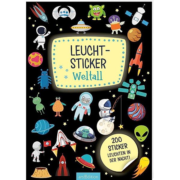 Leucht-Sticker - Weltall