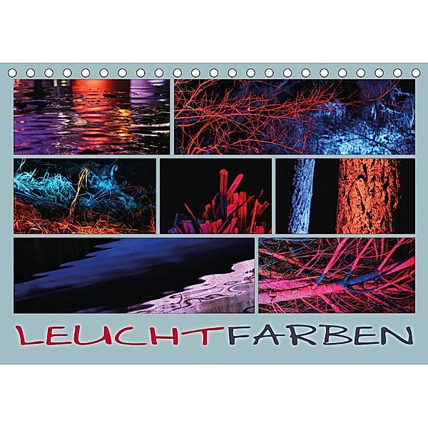 Leuchtfarben (Tischkalender 2021 DIN A5 quer), Kathrin Sachse