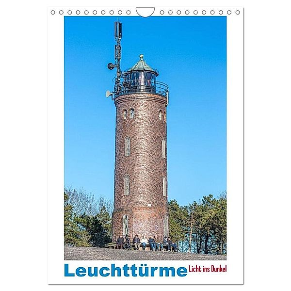 Leuchttürme - Licht ins Dunkel (Wandkalender 2024 DIN A4 hoch), CALVENDO Monatskalender, Giuseppe Di Domenico und Jane Pracht