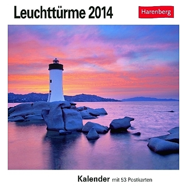 Leuchttürme, Postkartenkalender 2014