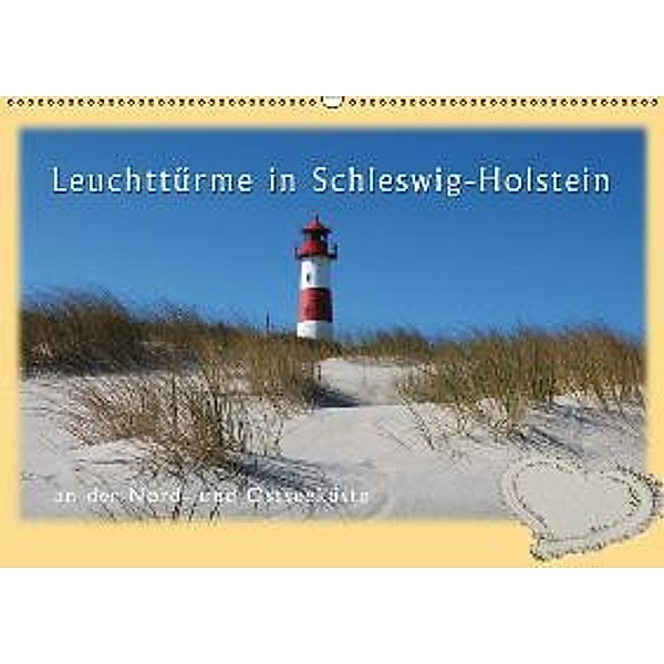 Leuchttürme Schleswig-Holsteins (Wandkalender 2015 DIN A2 quer), Jessica Brandt