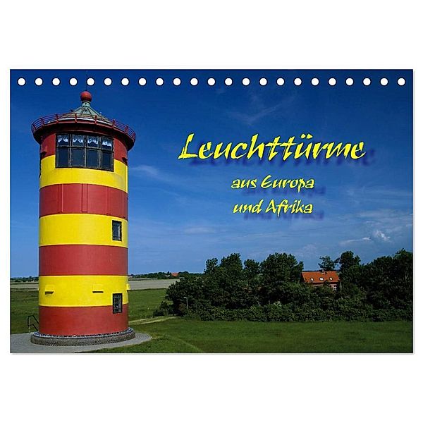 Leuchttürme (Tischkalender 2024 DIN A5 quer), CALVENDO Monatskalender, Frauke Scholz