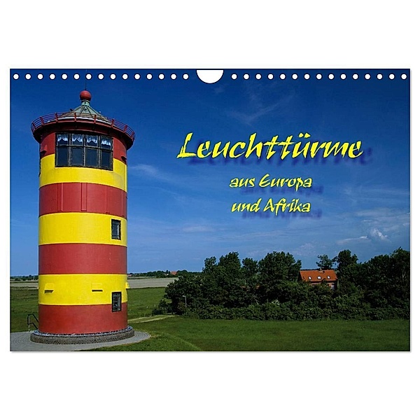 Leuchttürme (Wandkalender 2024 DIN A4 quer), CALVENDO Monatskalender, Frauke Scholz