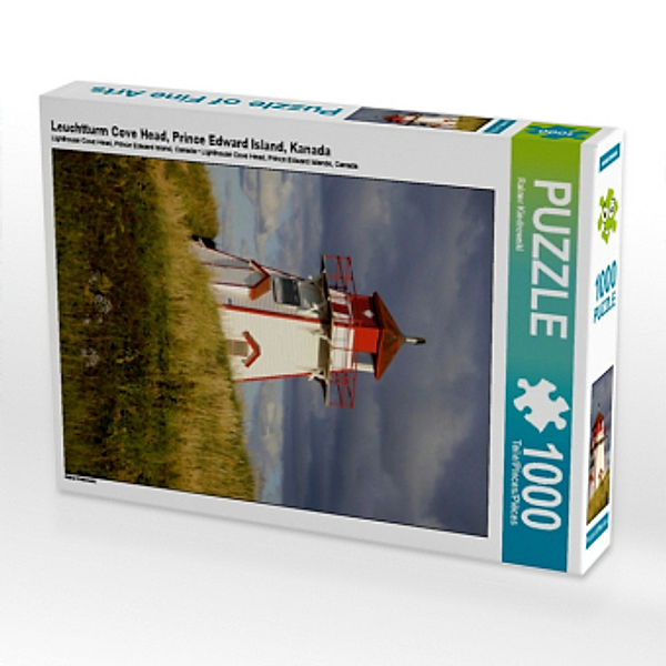 Leuchtturm Cove Head, Prince Edward Island, Kanada (Puzzle), Rainer Kiedrowski