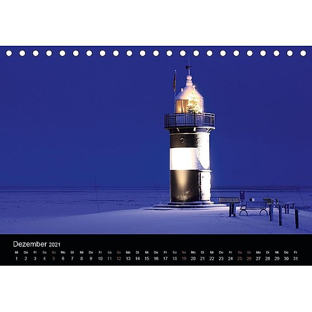 Leuchtturm Kleiner Preuße Tischkalender 2021 DIN A5 quer - Kalender  bestellen