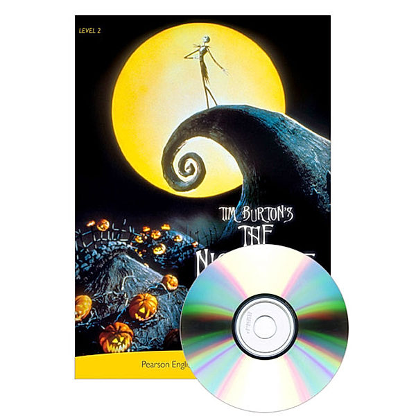 Level 2: Nightmare before Christmas Book and Multi-ROM with MP3 Pack, Daphne Skinner