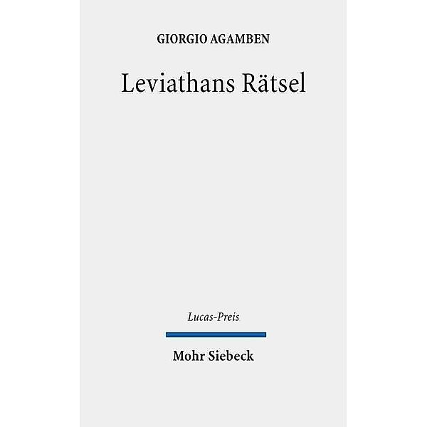 Leviathans Rätsel, Giorgio Agamben