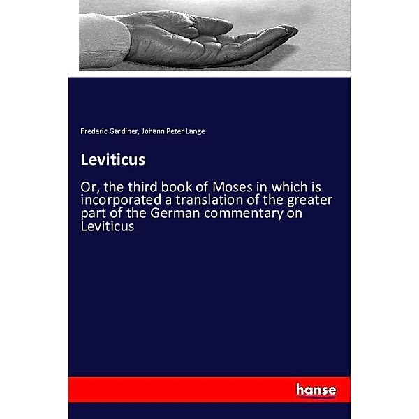 Leviticus, Frederic Gardiner, Johann Peter Lange