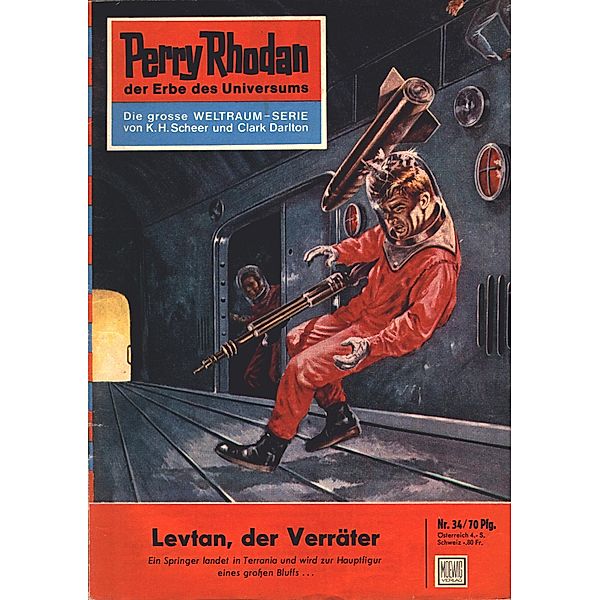 Levtan, der Verräter (Heftroman) / Perry Rhodan-Zyklus Die Dritte Macht Bd.34, Kurt Brand