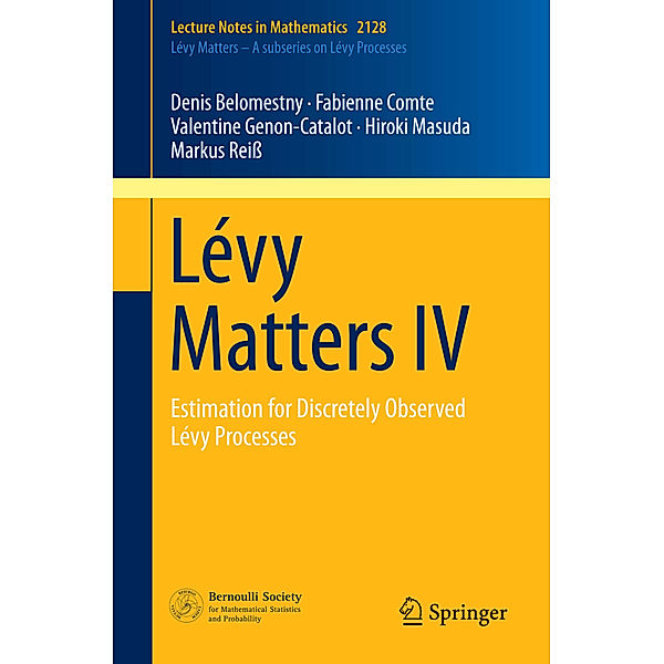 Lévy Matters IV, Denis Belomestny, Fabienne Comte, Valentine Genon-Catalot, Hiroki Masuda, Markus Reiss