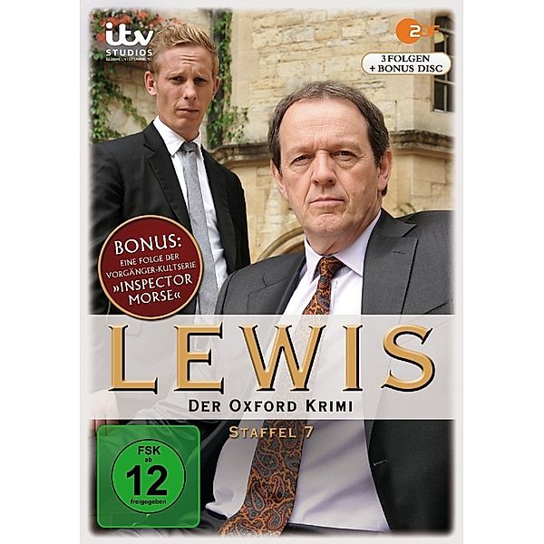 Lewis: Der Oxford Krimi - Staffel 7, Colin Dexter, Alan Plater, Stephen Churchett, Russell Lewis, Guy Andrews, Dusty Hughes, Paul Rutman