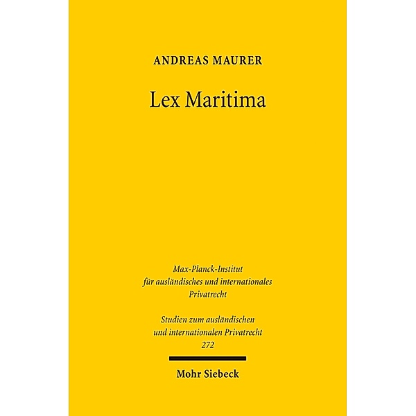 Lex Maritima, Andreas Maurer