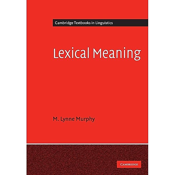 Lexical Meaning, M. Lynne Murphy