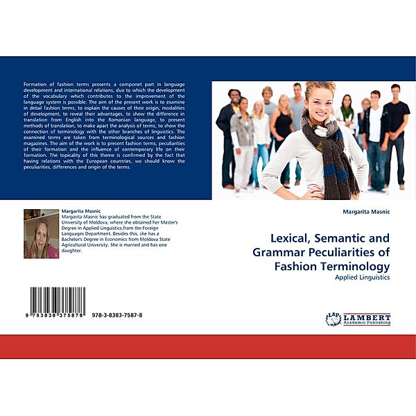 Lexical, Semantic and Grammar Peculiarities of Fashion Terminology, Margarita Masnic