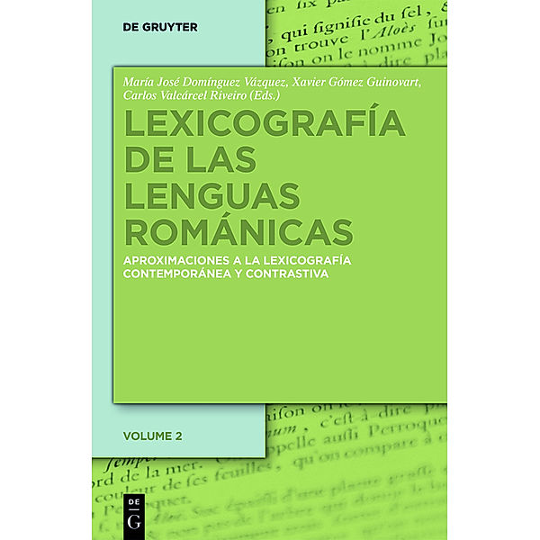 Lexicografía de las lenguas románicas.Vol.2