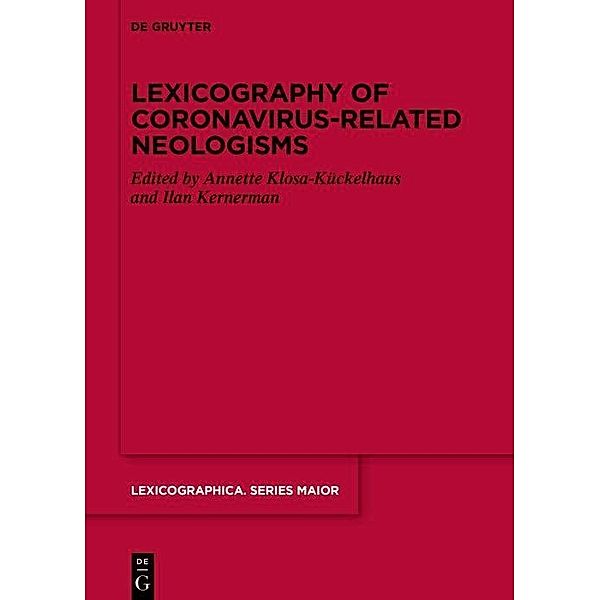 Lexicography of Coronavirus-related Neologisms