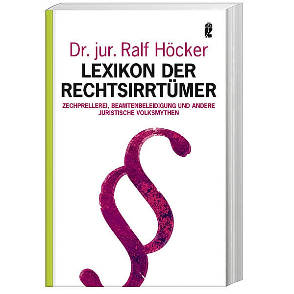 Lexikon der  Rechtsirrtümer, Ralf Höcker